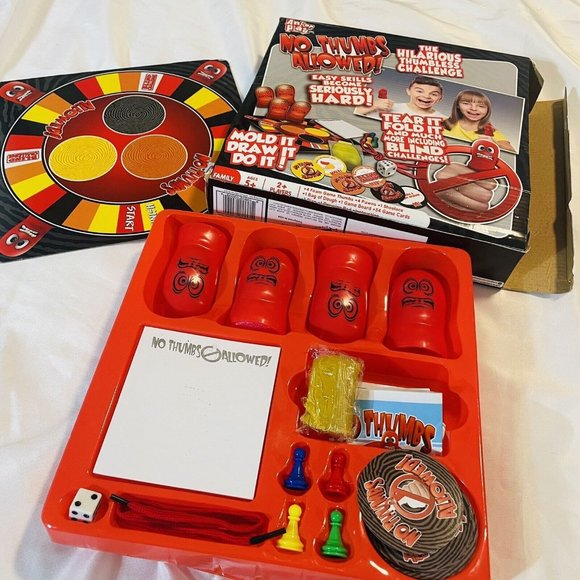 No Thumbs Allowed 2+ Players Anker Play Games Thumbless Challenge 5 Years + - Picture 1 of 8